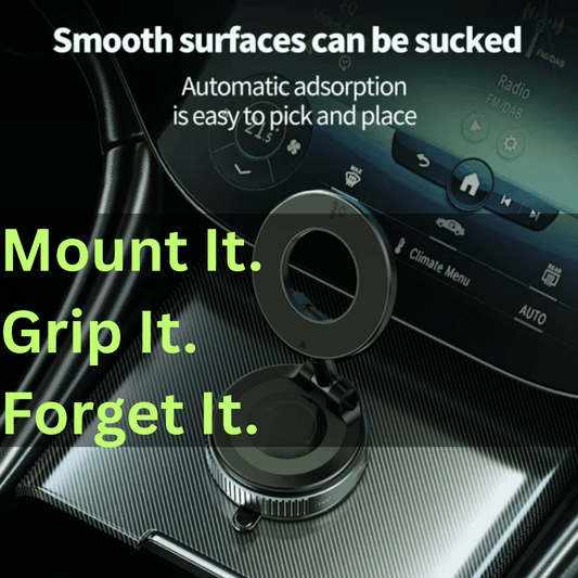 Strong Magnetic Car Phone Holder Foldable Design 360° - Blissway