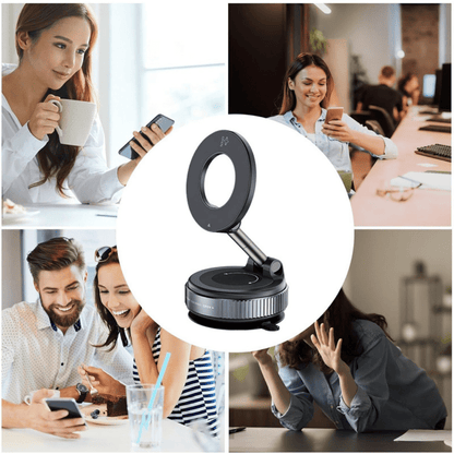 Strong Magnetic Car Phone Holder Foldable Design 360° - Blissway
